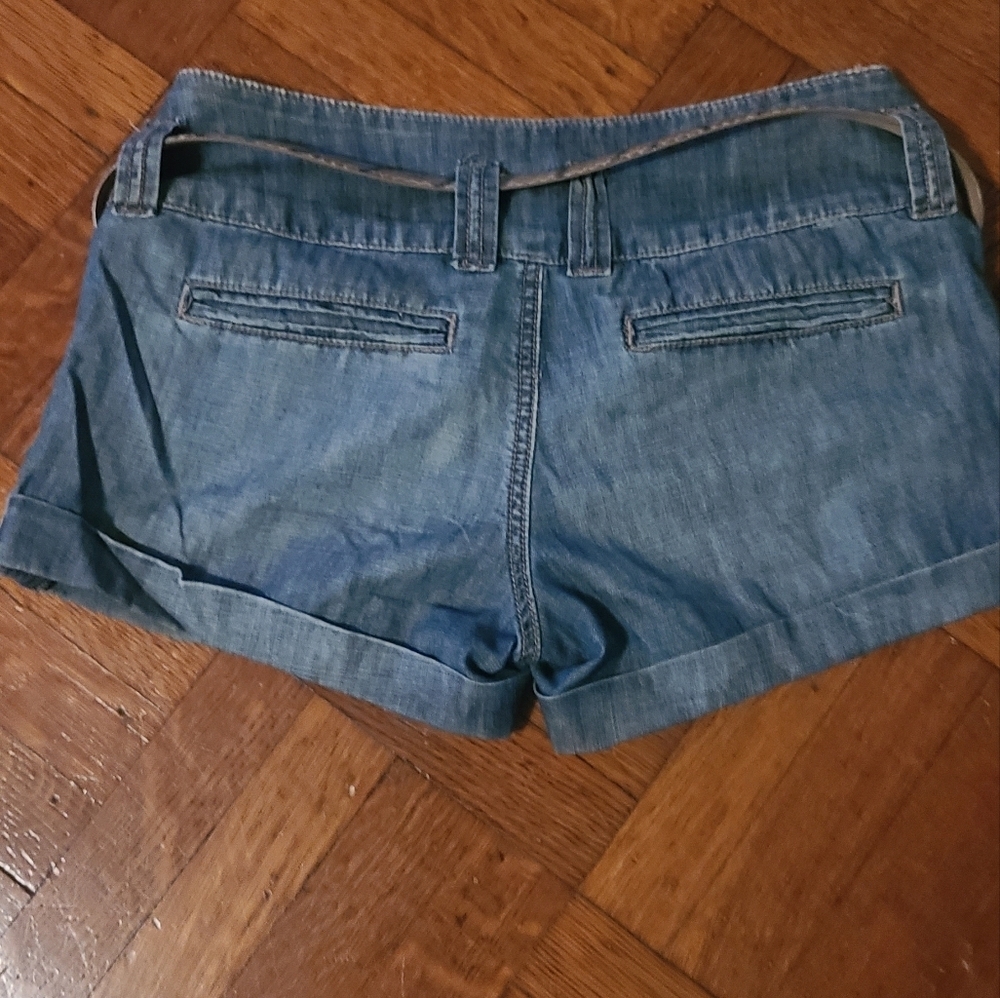 Jean Shorts W Cuff, Low Rider SZ 27 - Picture 9 of 10